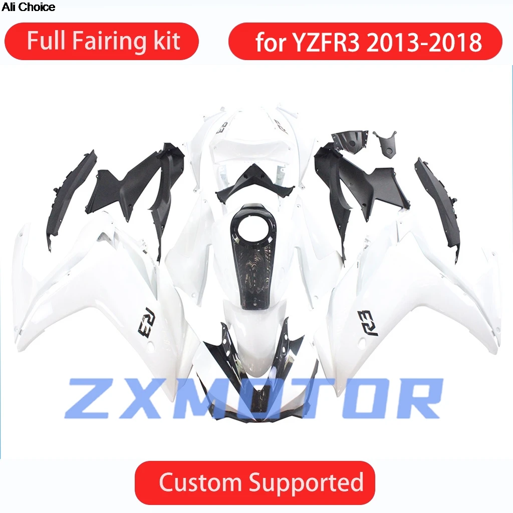 

New For YAMAHA YZF R3 2013 2014 2015 2016 2017 2018 Motorcycle Fairings YZFR3 13-18 Bodywork Set Fairing Kit
