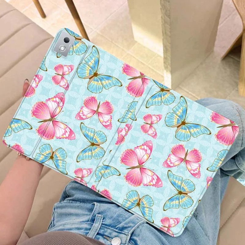 

Fashion Butterfly Design For Legion Xiaoxin Pad Y700 K10 M10 P11 K11 Pro Plus 10.6 11.5 Inch 2021 2023 2025 Tablet Case