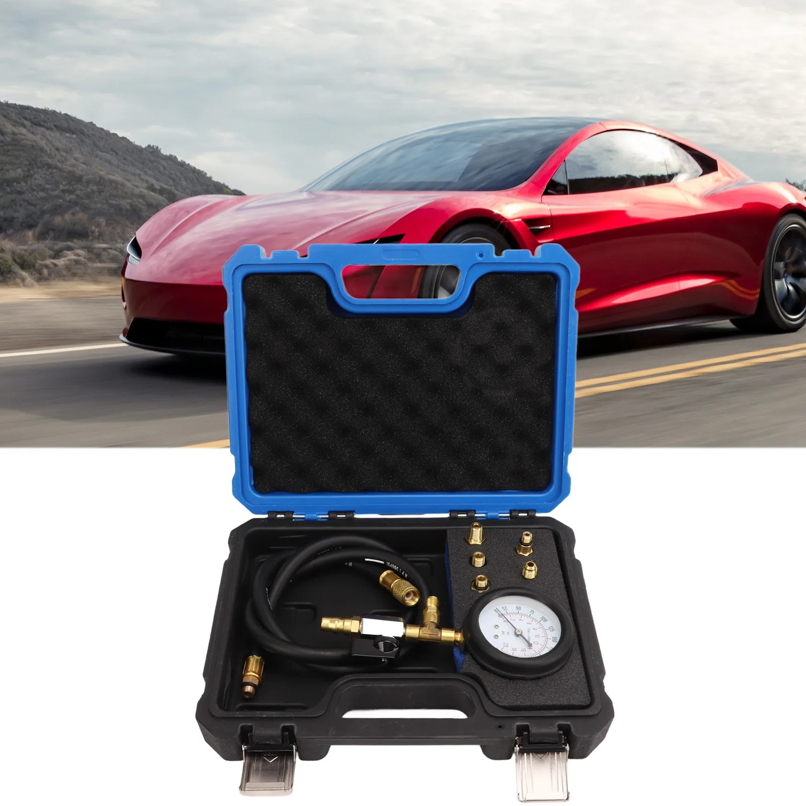 Car Shock Absorber Test Tool Kit Air Suspension Leakage Tester Replacement For Benz Cayenne Land Rover