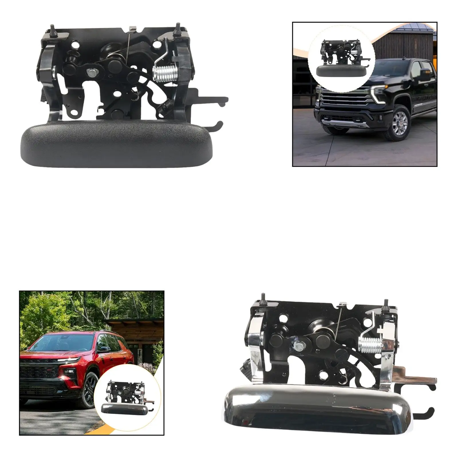 

Tailgate Door Handle CV861103H00 Replace Parts Tailgate Handle Assembly Compatible Accessories for Chevrolet 2002 to 2006