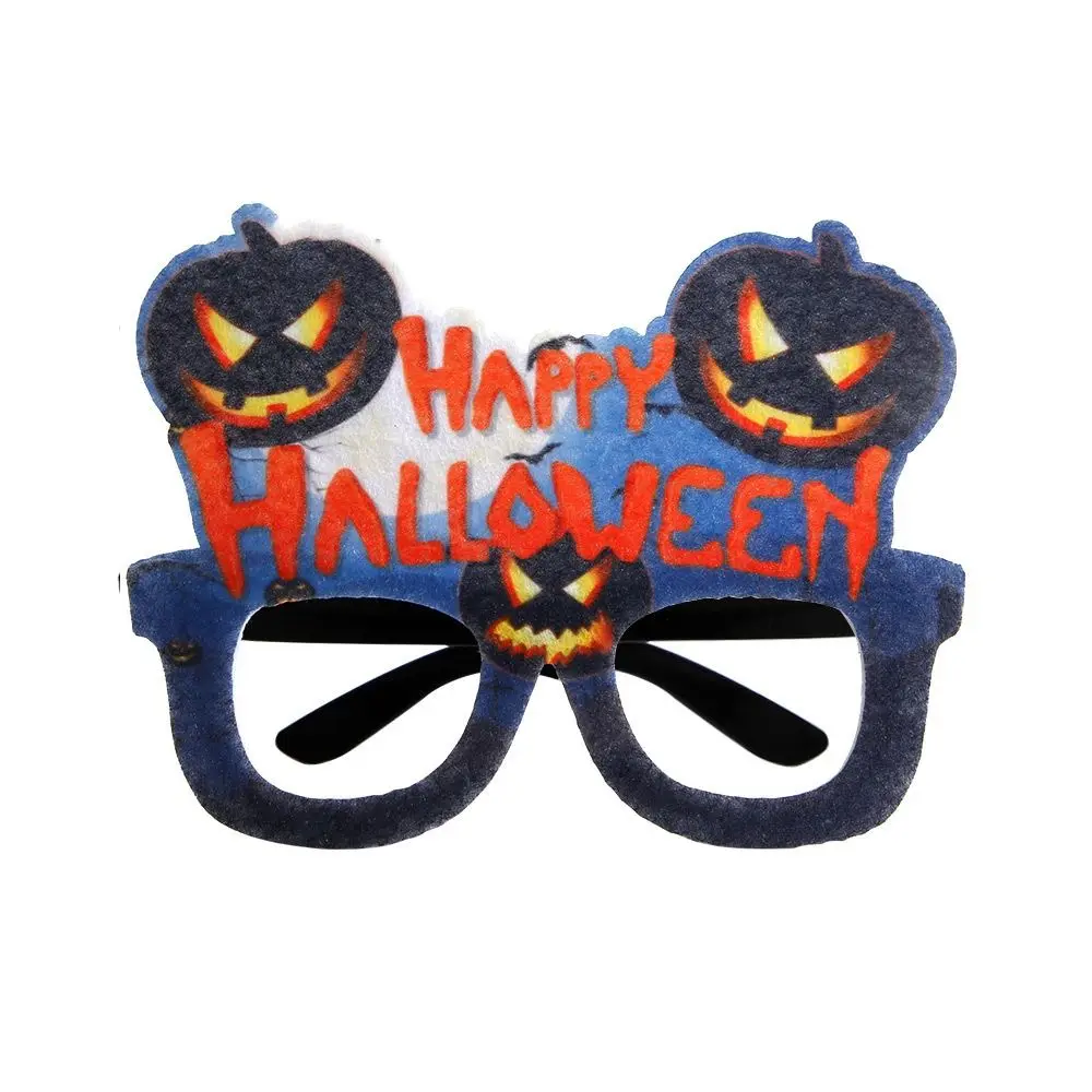 개성 넘치는 할로윈 안경테 종이 코스프레 소품 유령 재미있는 안경 호박 할로윈 코스프레 소품 어린이용