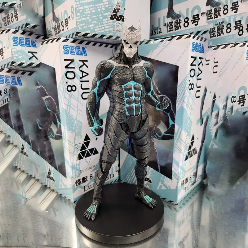 

new genuine 19CM Luminasta Anime kaiju No.8 Hibino Kafka Figure Standing Monster Anime Model Toy Gift Collection Action Figure