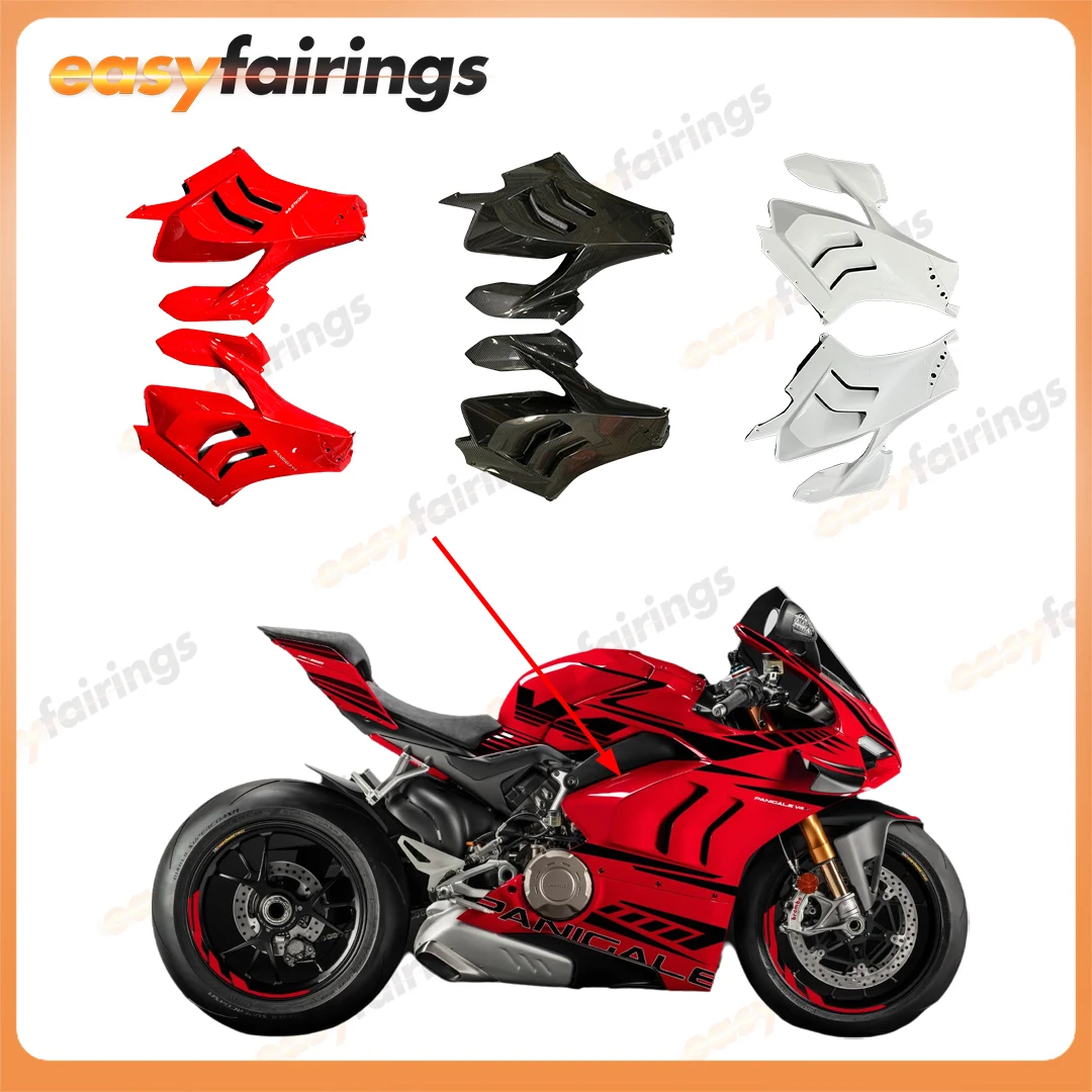 

Motorcycle Fairing Fit For Ducati Panigale V4 V4S V4R 2018 2019 2020 2021 Front Left Right Cover ABS Plastic Replacement Parts‌