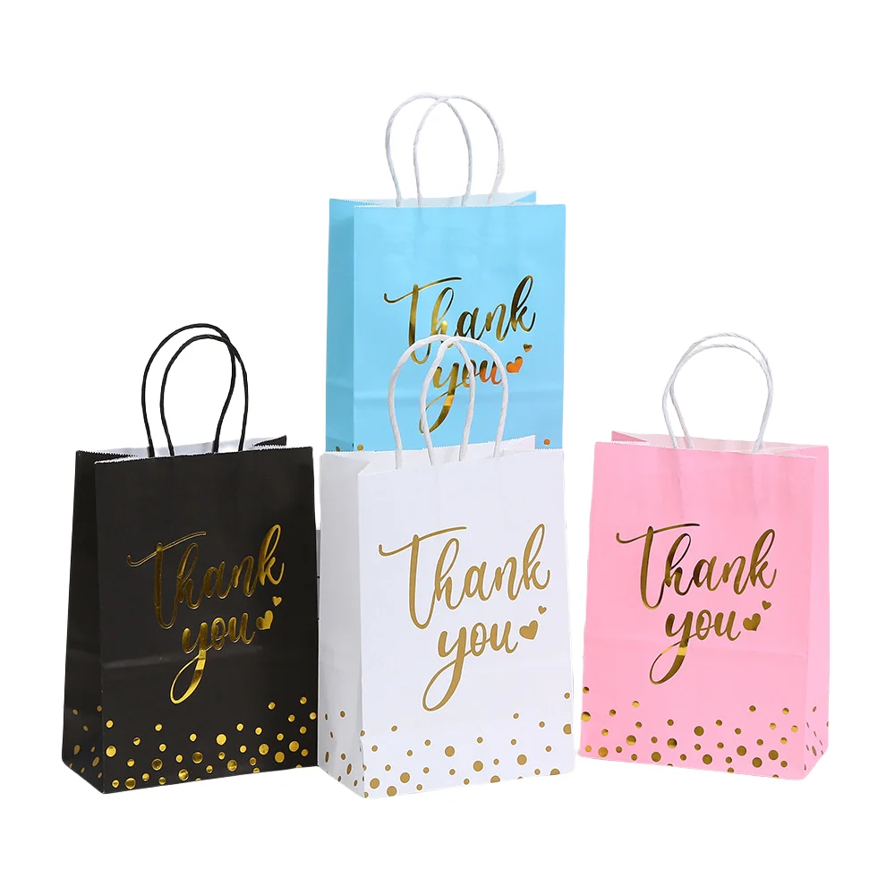 

LPZHI подарочные упаковочные пакеты с благодарностью для сладостей, персонализированная упаковка, дизайнерские пакеты, пакеты для вечеринки по случаю дня рождения, разные цвета