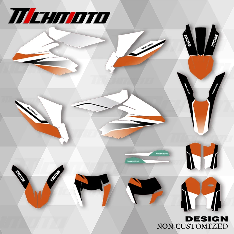 

MCHMFG новый стиль графические наклейки наборы наклеек для KTM 2012 2013 2014 2015 2016 2017 2018 2019 2020 Freeride