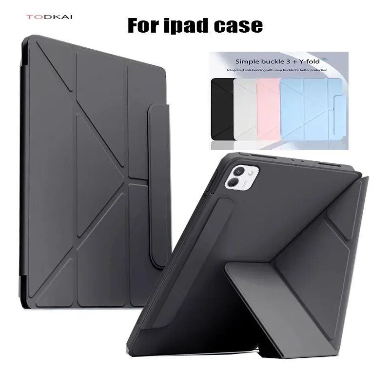 Multiple Stand Angles Cover For Apple iPad 12th 2026 A19 11 Air 11 2026 M4 Air 8 A16 Pro 11 11th A16 Mini7(A17 Pro)/Mini6 case