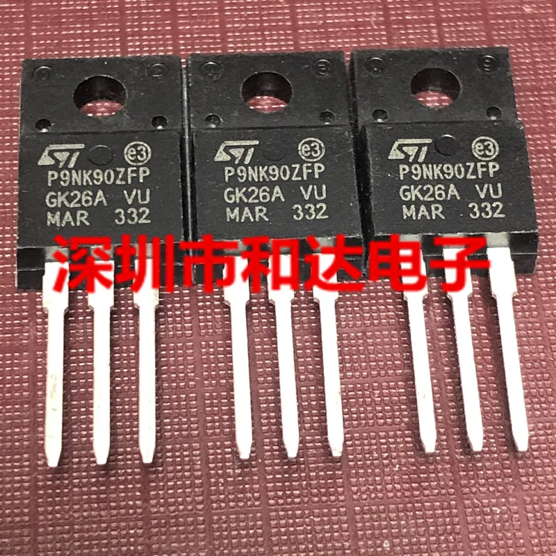 10pcs P9NK90ZFP STP9NK90ZFP  F 900V 9A