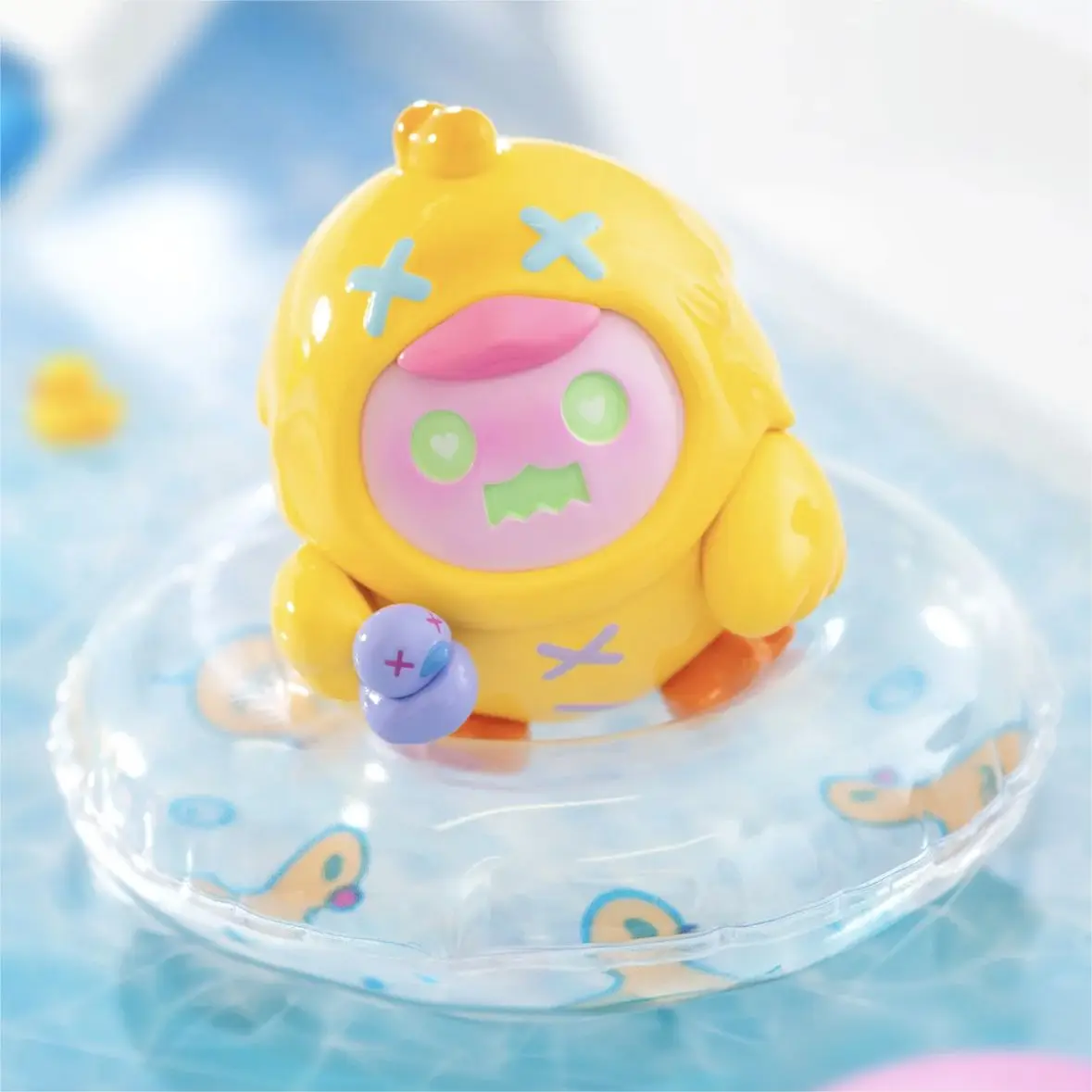 Shinwoo Ghost Bear Collection Action Figures Fashion Toys Limited Cute Dolls Little Duckling Birthday Gift Cartoon Ornament