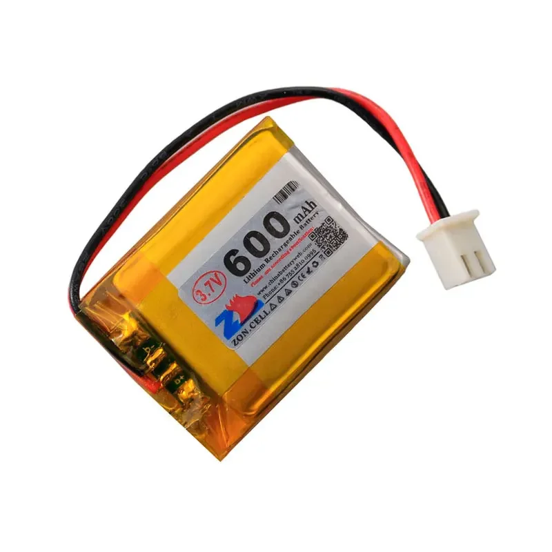 Núcleo CIS 600mAh 602535552535   Altavoz inalámbrico Bluetooth, máquina de aprendizaje, batería de polímero de litio de 3,7 V