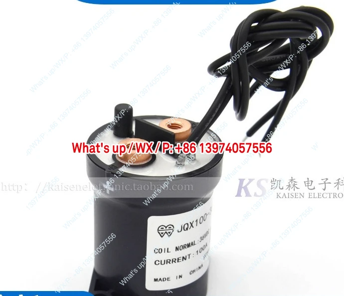 450V 100A 36V coil JQX100-36AD DC relay electric motorcycle stacker excavator