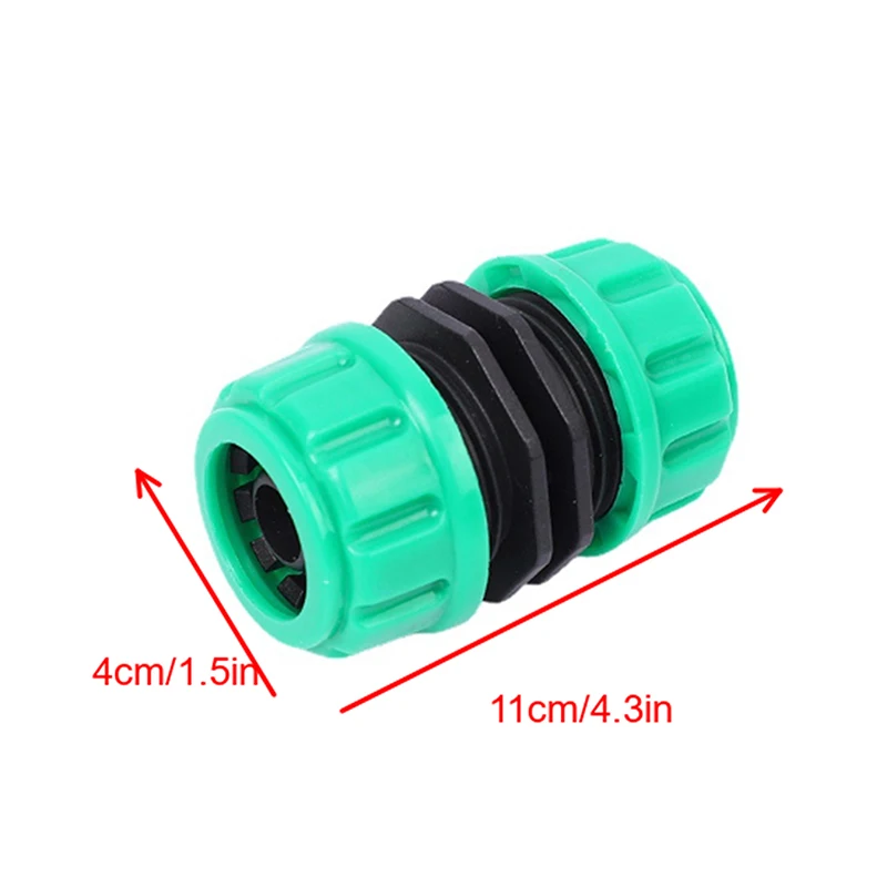 Garden Watering Hose Plastic Quick Connector Double Male Coupling Joint Adapter Extender