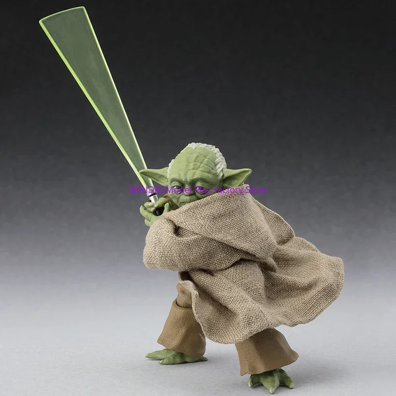 الأصلي بانداي S.H.Figuarts يودا الكلاسيكية Ver حرب النجوم أنيمي عمل الشكل البلاستيكية تحصيل نموذج الدمى حلية اللعب الهدايا #1