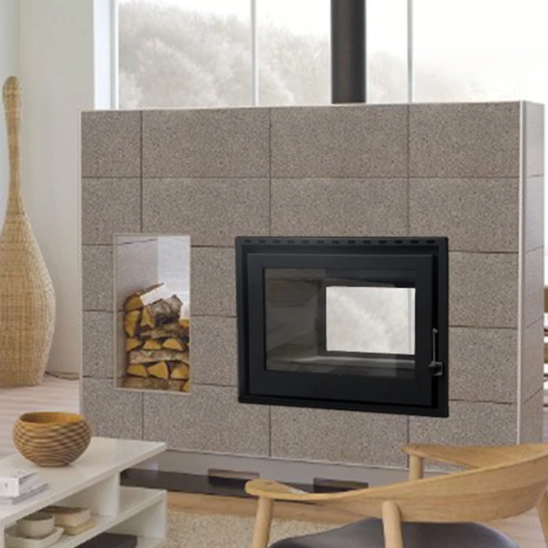 

Carbon steel real fire wood fire fireplace household B & B villa living room heater heating furnace outdoor