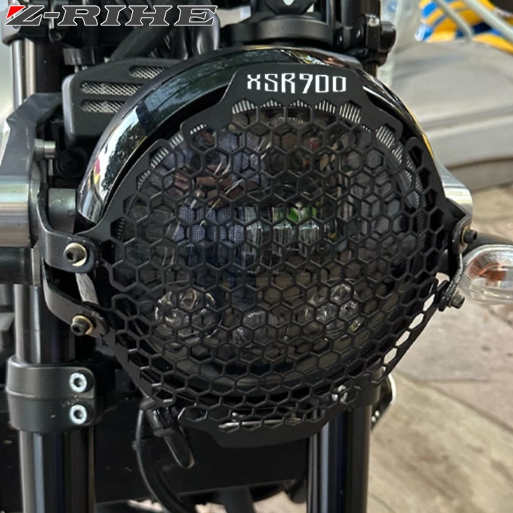 

Для Yamaha XSR900 2016-2020 2021 2022 XSR 900 аксессуары для мотоциклов, решетка фар, защита для фар, крышка лампы