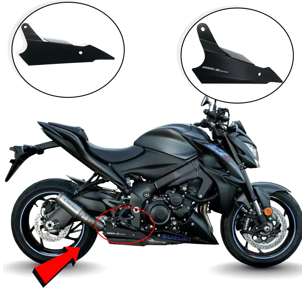 

2021 The new Motorcycle protect cover For GSX-S1000/F Exhaust protection cover gsx s1000 f