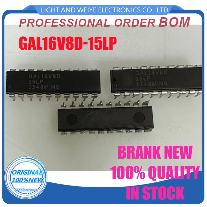 10PCS/LOT GAL16V8D-15LP GAL16V8 GAL20V8B-15LP DIP-20 GAL16V8D GAL16V8 16V8D