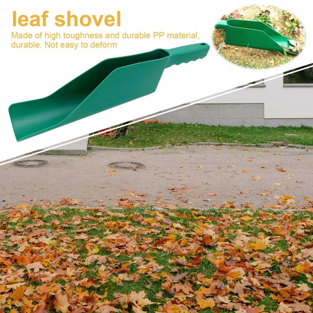 Gutter Cleaning Scoop Shovel Garden Sewer Rain Gutter Scoop Leaf Shovel With Ergonomic Handle Garden Lawn Yard Cleaning Tool