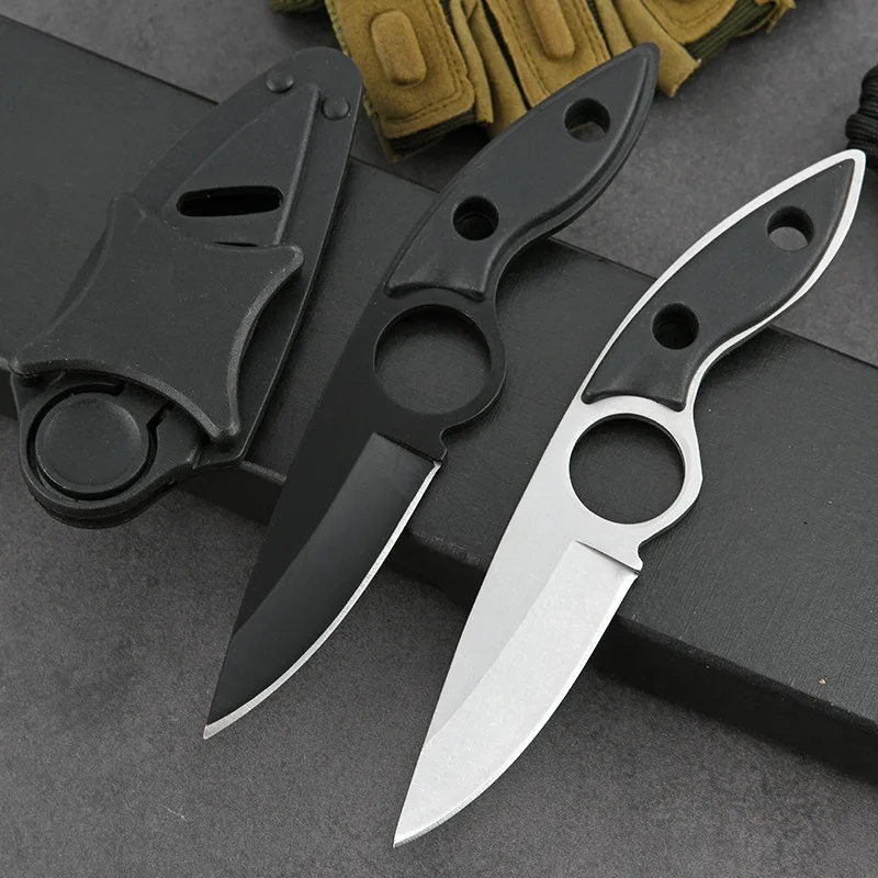 

Hot style fixed blade knife with k sheath edc multitool knives Daily at home cutting outdoor bushcraft tactical straight knife