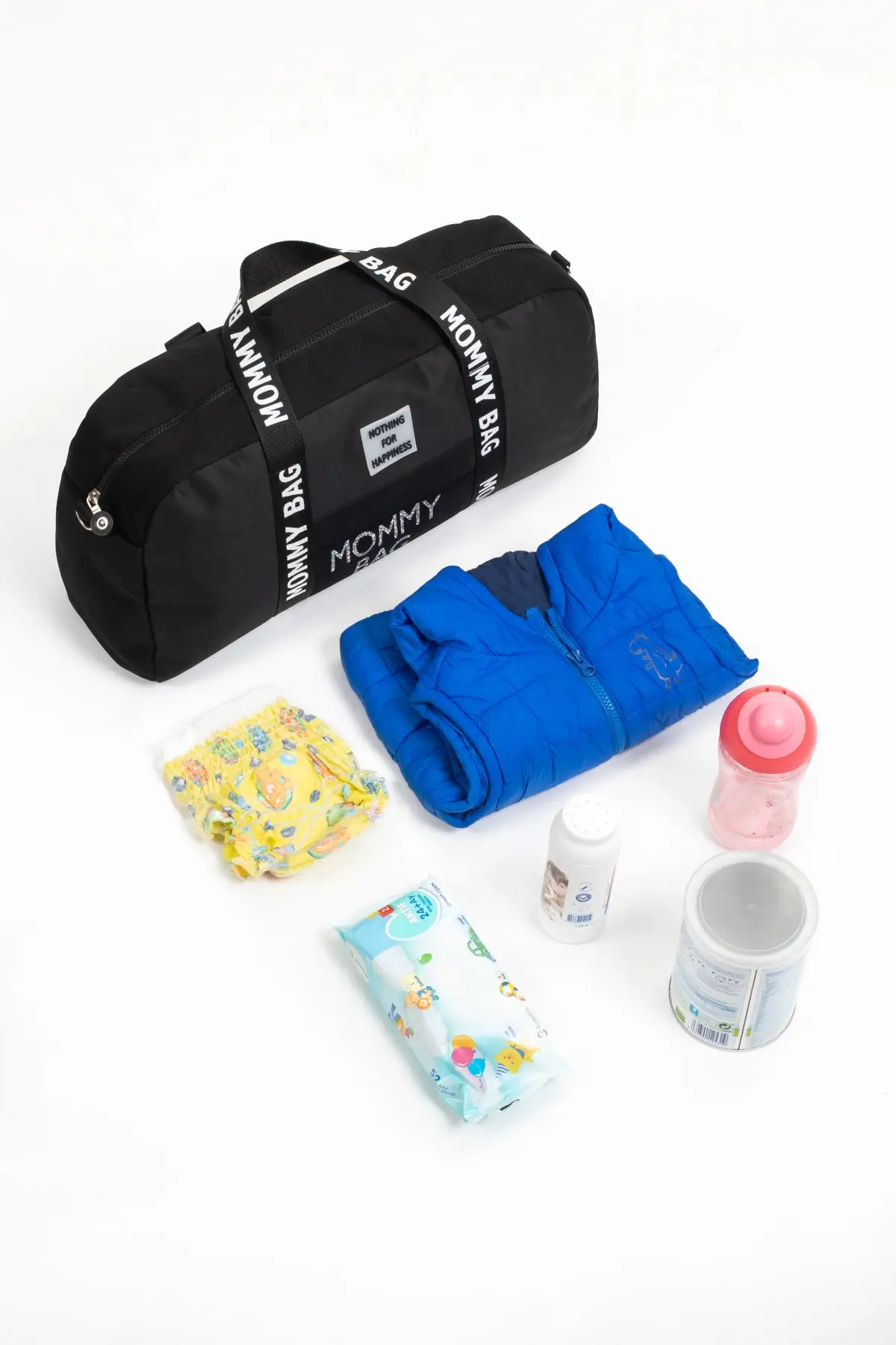 DOLBOVI Mommy Bag mother baby care and women Bag black Hospital Bag