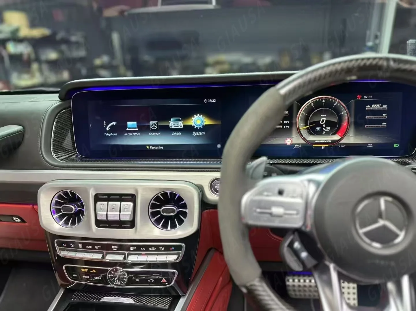 

24.6 Inch Android 13 CarPlay Car Radio For Mercedes-Benz G-Class (W463) 2023-2025 Touch Screen Multimedia Player GPS Navigation