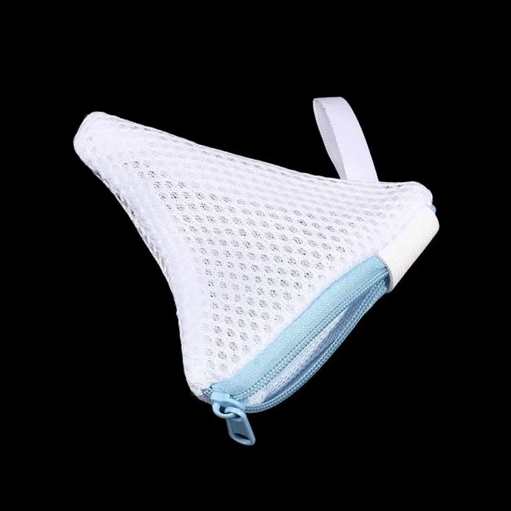 Multi-Function Laundry Detergent Pods Mesh Bags Triangle Mesh Laundry Storage Bags Thickened Durable Washing Machine Laundry Bag