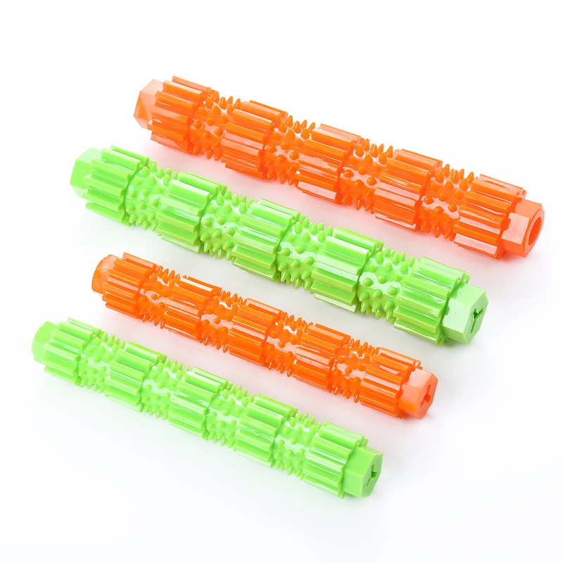 Dog toy Bite resistant teething stick Pet dog interactive play training chew toy