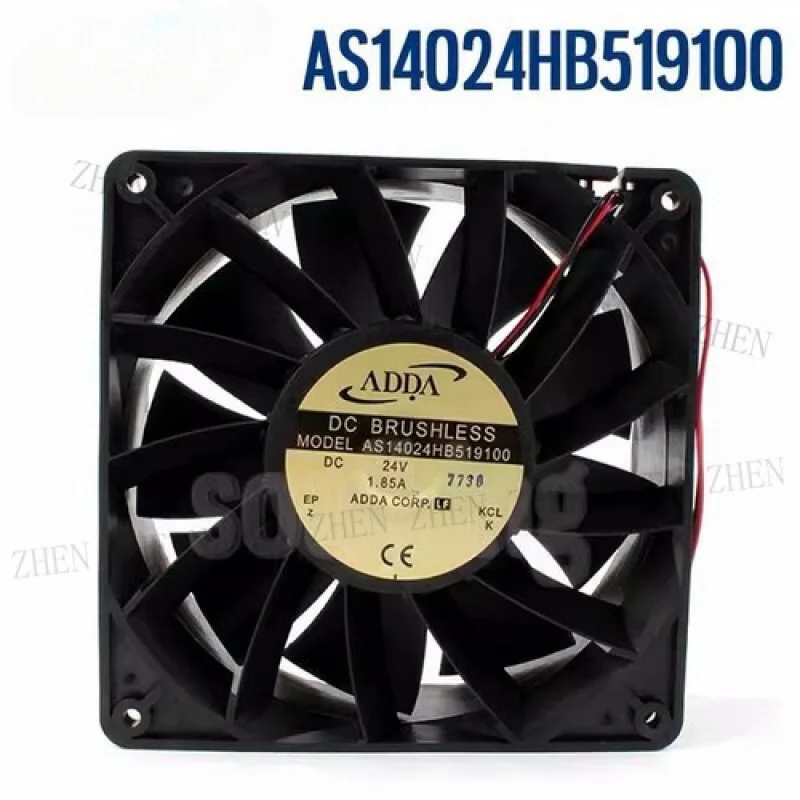 

Y FOR ADDA AS14024HB519B00 14050 DC24V 1.85A 2-Wire Silent Cooling Fan