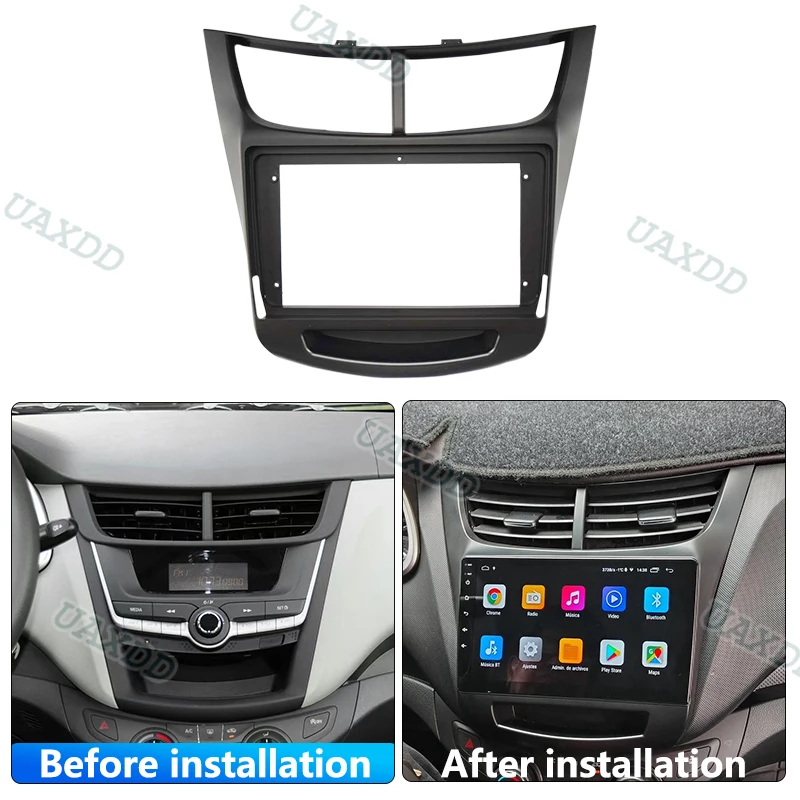 Dla CHEVROLET 2009-2016 SAIL 9INCH Samochodowy odtwarzacz GPS Radio Android stereo Wiązka ekranów nawigacji deska rozdzielcza kable rama canbus — zdjęcie 3