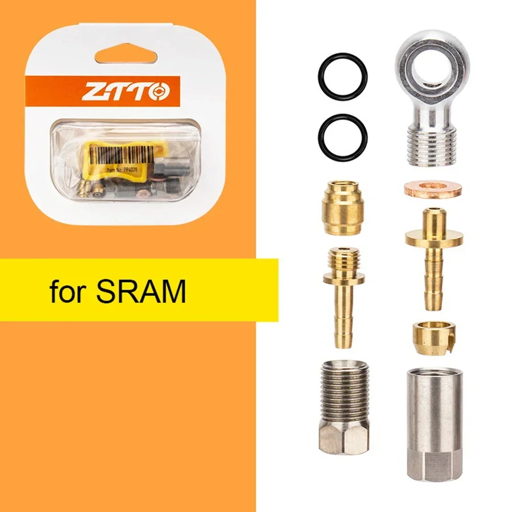 Bike Hydraulic Disc Brake Banjo Connector Kit Mrtal For BH90 For-SRAM For Hope For Road AVID Bicycle Parts