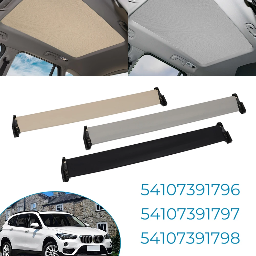 

Car Panoramic Electric Sunroof Curtain For BMW X1 F48 F49 2' F45 F46 16-18 Skylight Sunshade 54107391796 54107391797 54107391798