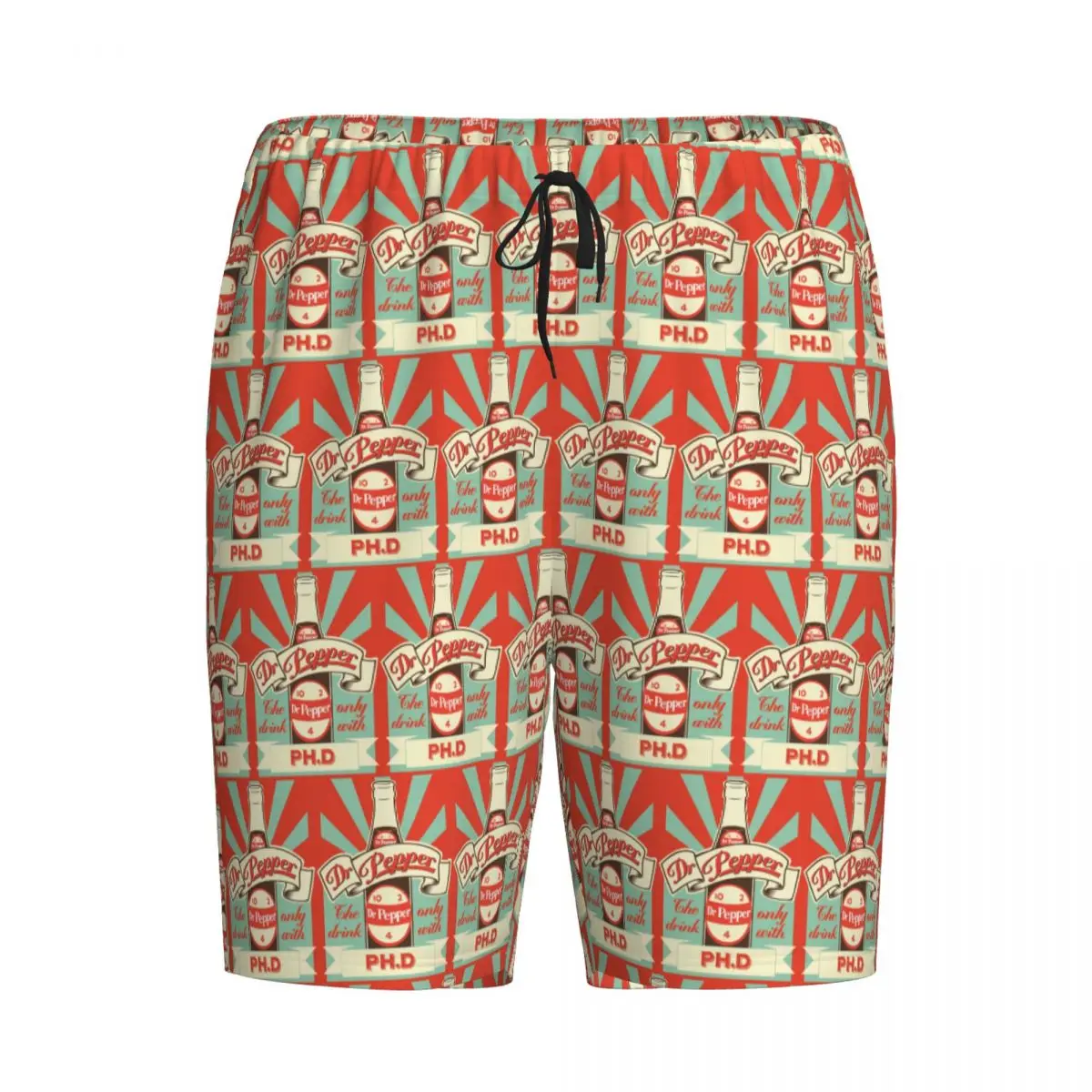 

Custom Dr. Pepper Vintage Shorts Sleeping Pants Men Pajama Pants Lounge Sleep Sleepwear Bottoms