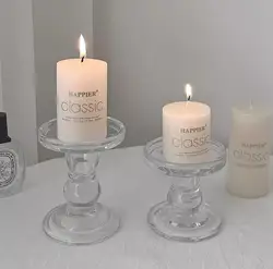 Candele per aromaterapia, senza fumo e insapore, aiuto per dormire cilindrico per uso domestico in stile europeo, illuminazione per interruzione di corrente