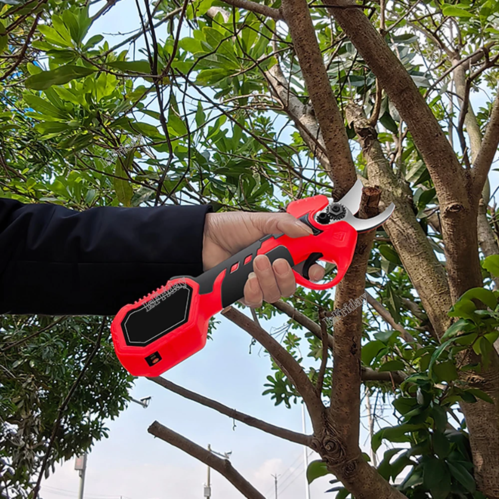 Electric Pruning Shears For Gardening Tool Cordless Rechargeable Tree Pruner Tree Branch Flowering Bushes Trimmers 7.2V Pruner