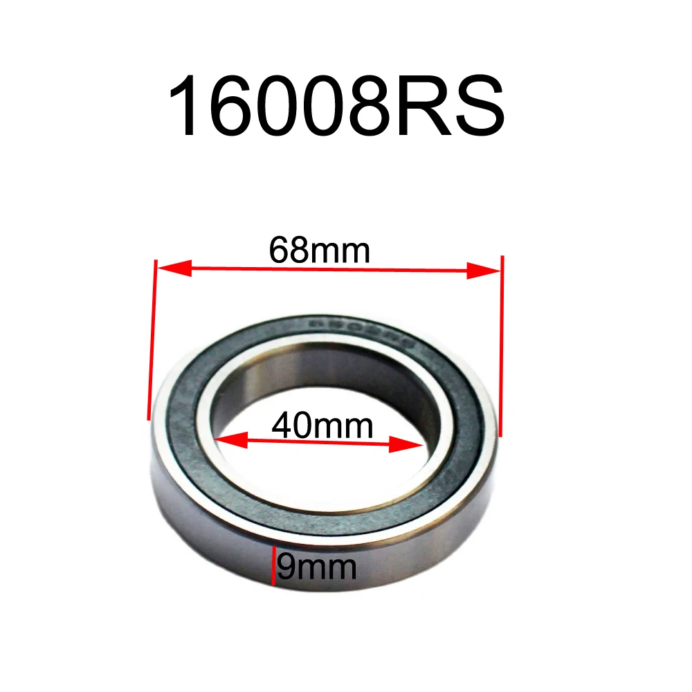 16008 Deep Groove Ball Bearings 16008RS 40*68*9 MM