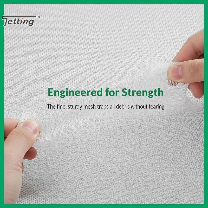 100 Pcs Upgraded Extra Thick Kitchen Sink Drain Mesh Bags Elastic Edge Dense Holes Anti Clogging Food Residue Filter