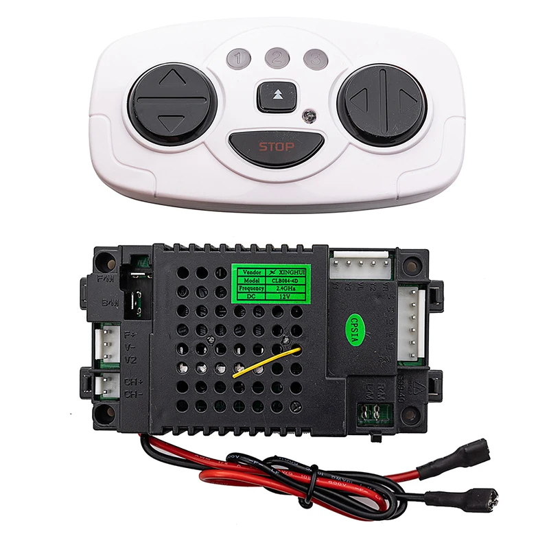 12v CLB084-4D 2.4g kids powered passeio no carro de controle remoto e receptor para crianças veículo elétrico peças reposição