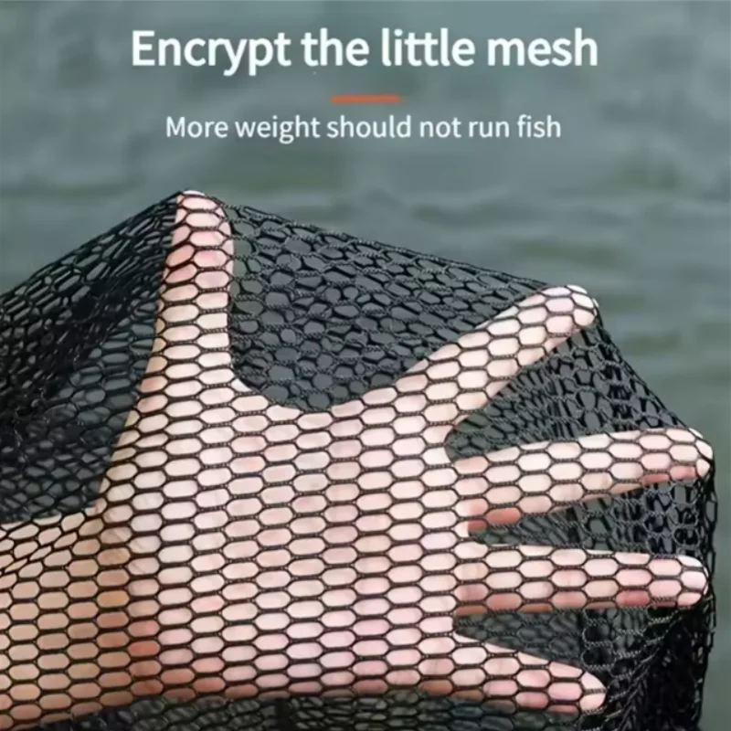 Collapsible Fishing Mesh Bag Thickening Live Fish Net W/Bundle Mouth For Fishing Net /Crayfish/Shrimp/Smelt/Eels Traps Fishing