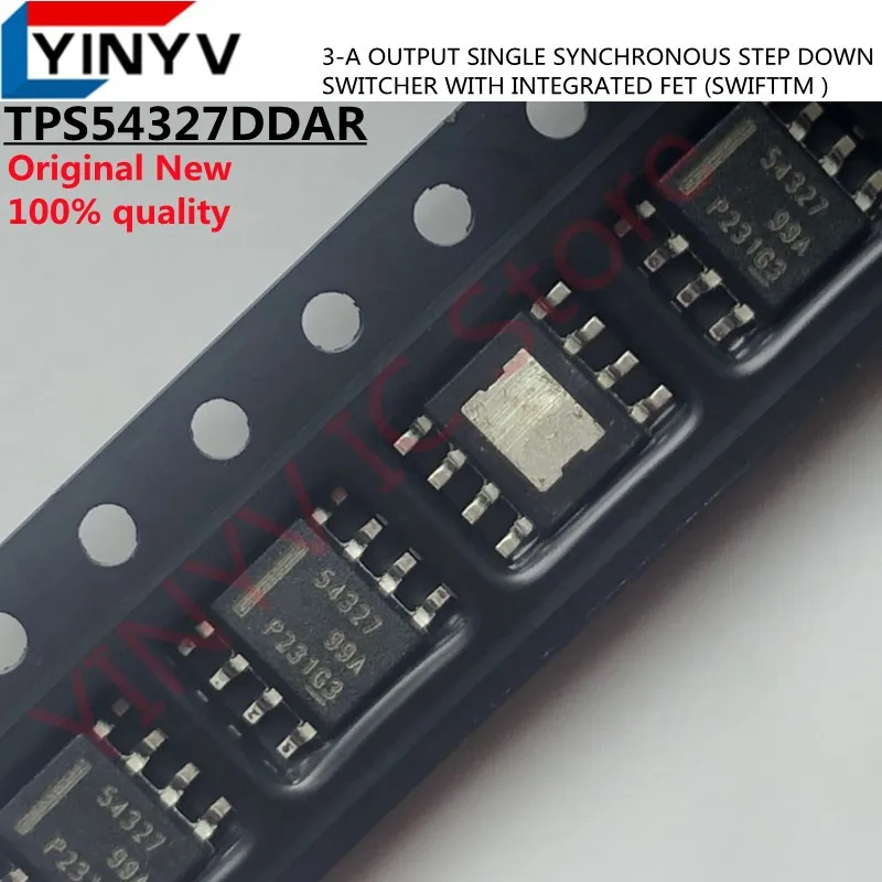 20PCS TPS54327DDAR 54327 SOP8 TPS54327DDA TPS54327 3-A OUTPUT SINGLE SYNCHRONOUS STEP DOWN SWITCHER WITH INTEGRATED FET(SWIFTTM)