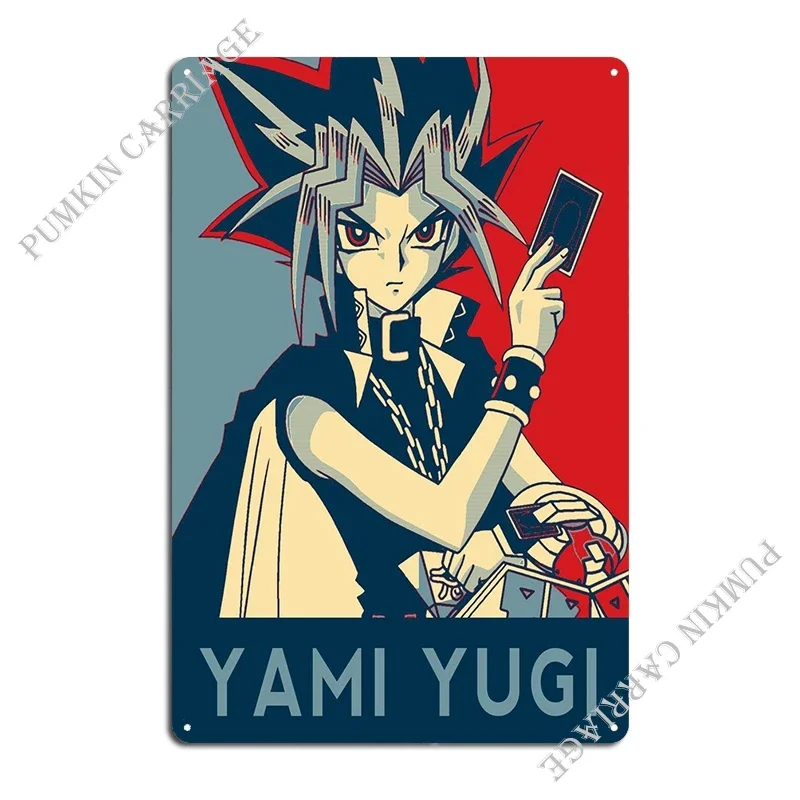 Yami Yugi Hope Style Metal Sign Club Party Mural Wall Plaque Tin Sign Poster