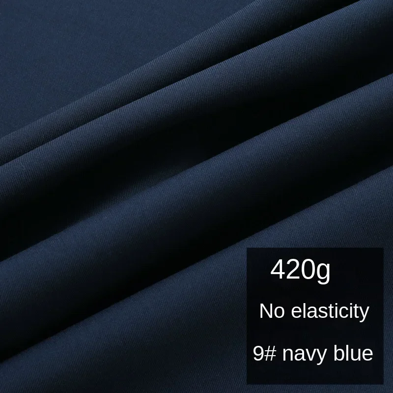 Elastic TR Blended Fabric Work Attire Business Suit Pants Wrap Skirt Cloth for Dress Diy Apparel Sewing Material By The Meter