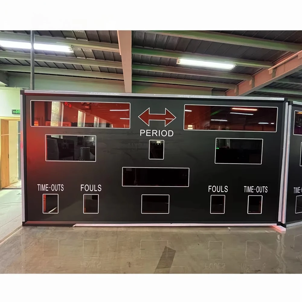 LED Sports Scoreboard, Indoor Outdoor Electronic Display, Basketball Tennis Football Badminton, Multi-Function Score Keeper
