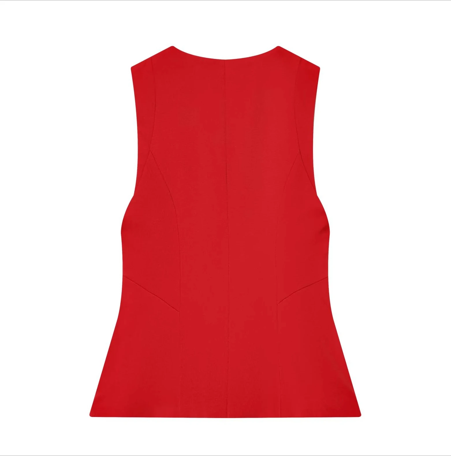 

Европейские и американские женщины, новый сплошной цвет, облегающий крой, с круглым вырезом, без рукавов, на молнии, стильная одежда, простой топ