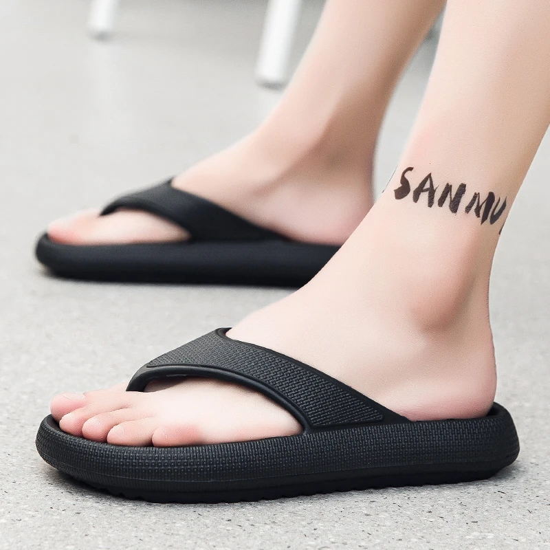 

Men's Summer Soft Bottom Anti-Slip Sandals Comfortable Wear Resistant Outdoor Sports Casual Beach Slippers Fashionable EVA