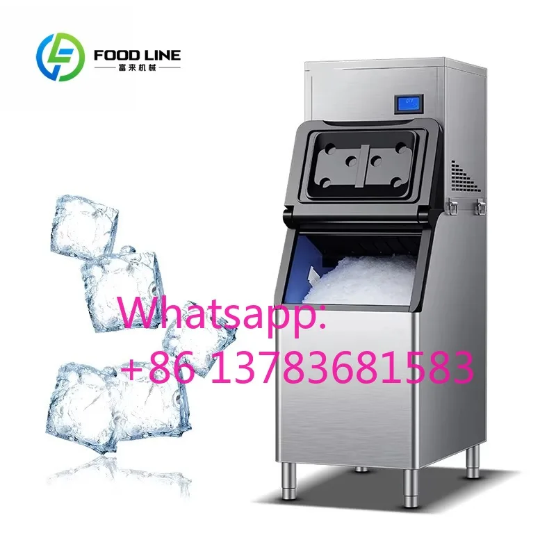 

Commercial Ice Maker Energy Saving Silent Running Auto Defrost Smart Temp Control Large Storage for Hotel Restaurant Customized