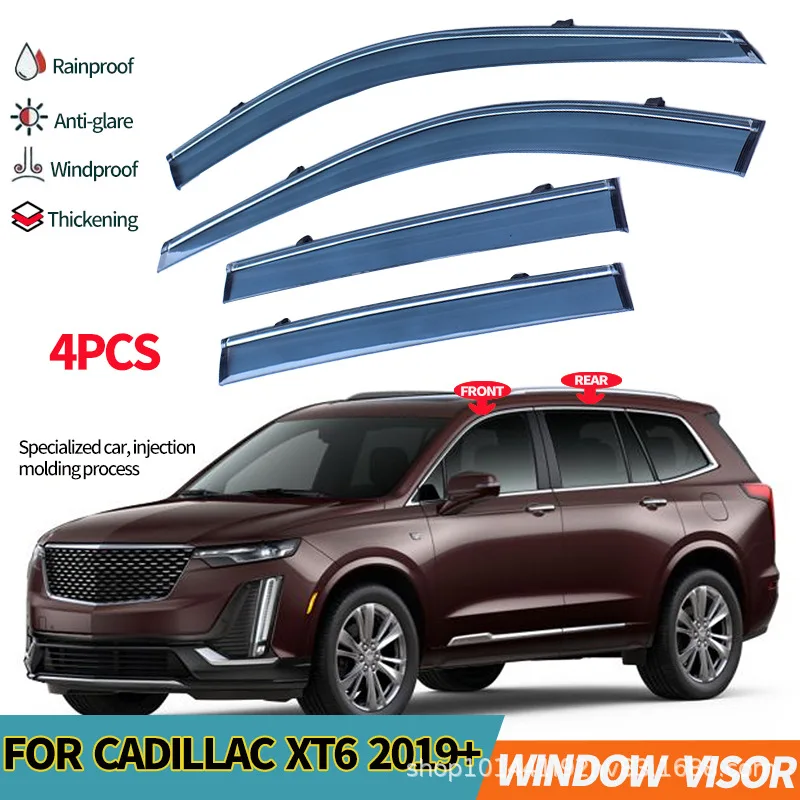 

Подходит для Cadillac XT6, защита от дождя или блеска, защита от дождя и бровей Cadillac XT6 2019 + оконный козырек