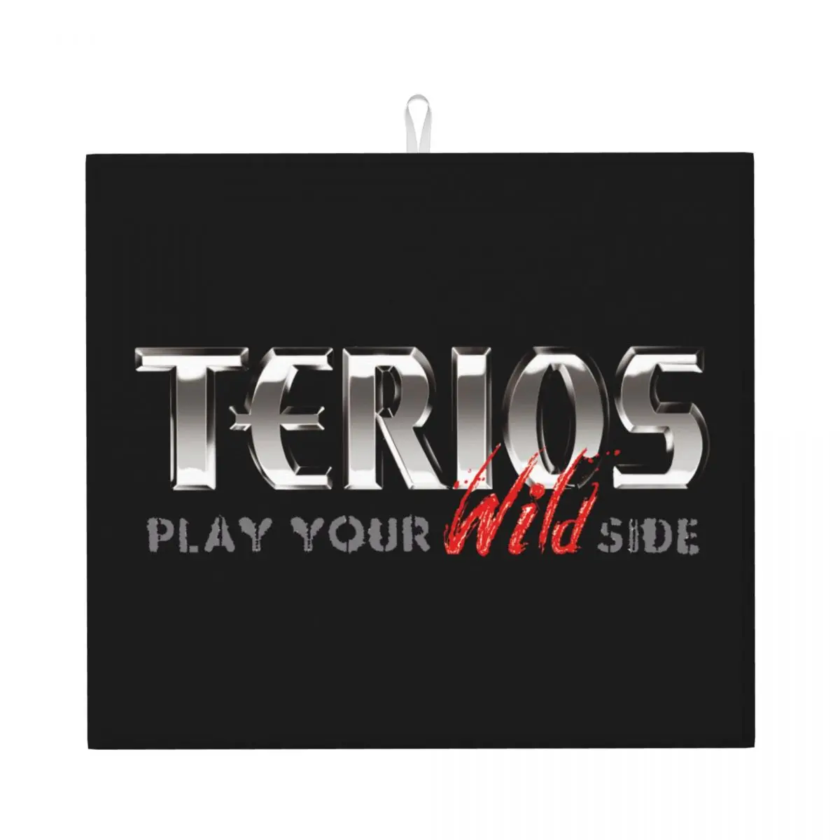 Terios Dish Drying Mat for Kitchen Absorbent Quick Dry Microfiber Drainer Pads