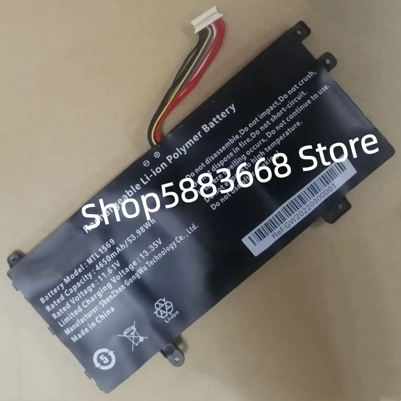 MTL1569 For Hiper DZEN U0WHH89N H1569O7165WMP Laptop Substitute Battery 11.61V 4500mAh For Hiper DZEN X1D1481S X1H1481S X1U1481S