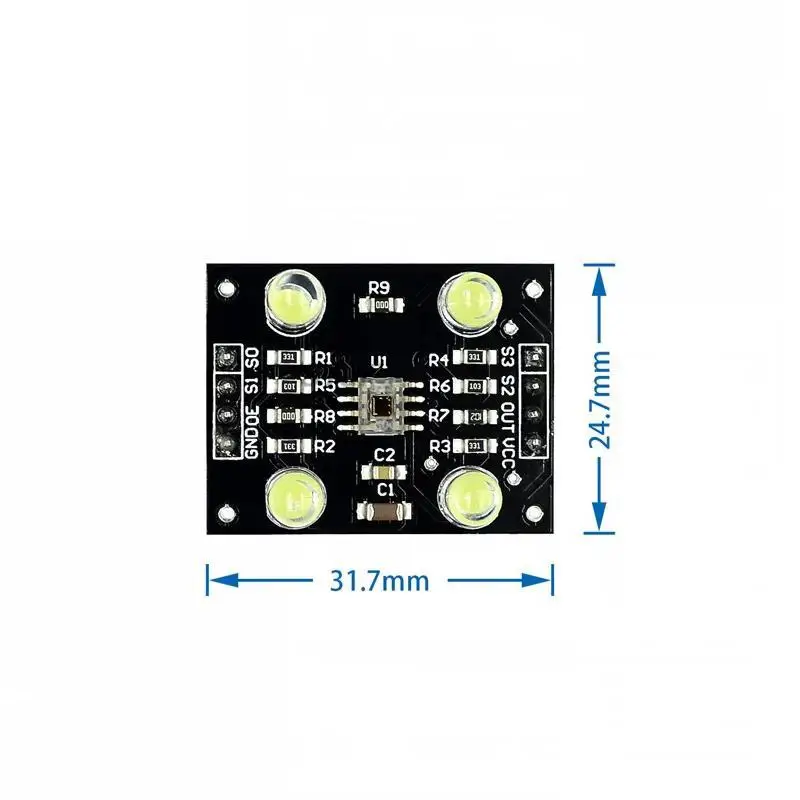 Color recognition sensor TCS230 TCS3200 Color sensor Color recognition module color recognition sensor