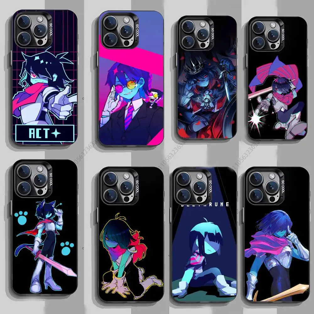 

D-DeltaruneS Kris Phone Case for iPhone 15 16 Pro Max Air SE 11 13 Pro 14 Plus 12 11Pro 15Pro Max 16e Cover