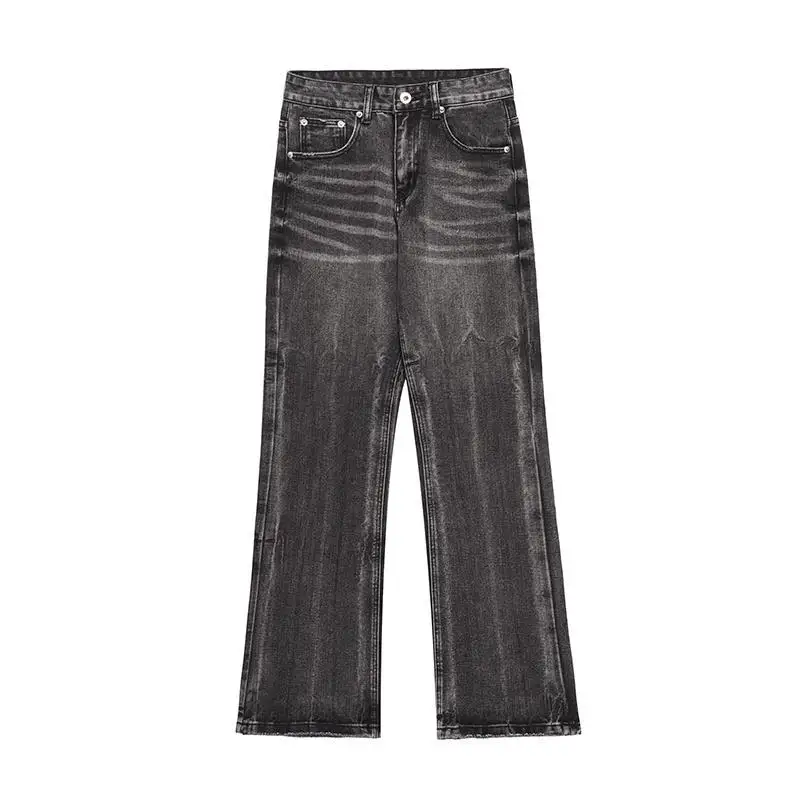 2024 Ripped Jeans for Men Distressed Punk Jeans Pants Men Harajuku Hip Hop Denim Trousers Male Vintage Japanese Pants Men L03